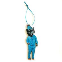 Load image into Gallery viewer, Retro Kitten Ornament