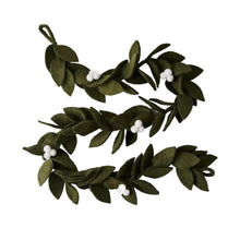 Load image into Gallery viewer, Felt Mistletoe Garland