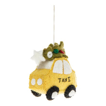 Load image into Gallery viewer, Nyc Taxi with Tree Ornament