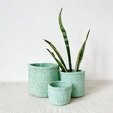 Load image into Gallery viewer, Seafoam Storage Baskets