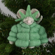 Load image into Gallery viewer, Felt Liberty Mouse Ornament
