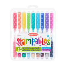 Load image into Gallery viewer, Stampables Scented Markers Set/18