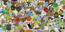 Load image into Gallery viewer, Charley Harper: Beguiled by Wild 1000pc Puzzle
