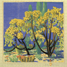 Load image into Gallery viewer, Gustave Baumann: Cholla and Sahuaro 500pc Puzzle