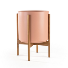 Load image into Gallery viewer, The Twelve Ceramic Planter & Stand