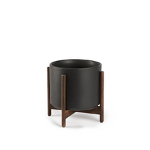 Load image into Gallery viewer, The Six Ceramic Planter & Stand