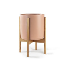 Load image into Gallery viewer, The Ten Ceramic Planter & Stand