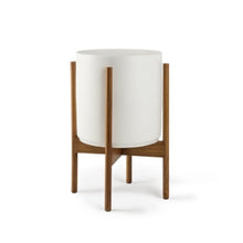 Load image into Gallery viewer, The Ten Ceramic Planter & Stand