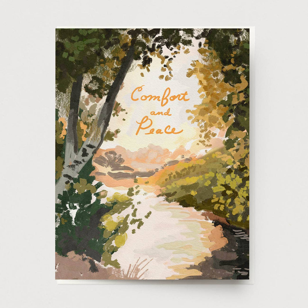 Peaceful Stream Card