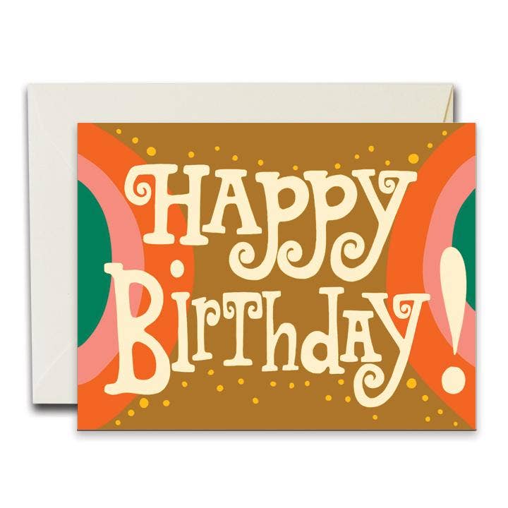 Happy Birthday Arches Card