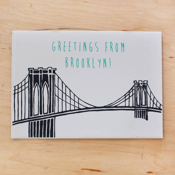 Greetings From Brooklyn Card