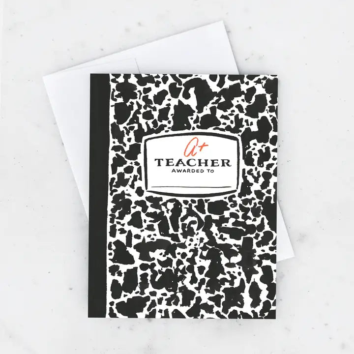 Composition Book Card