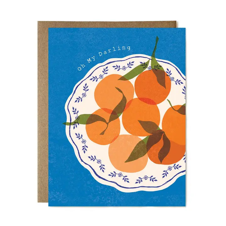 Oh My Darling Clementine Card