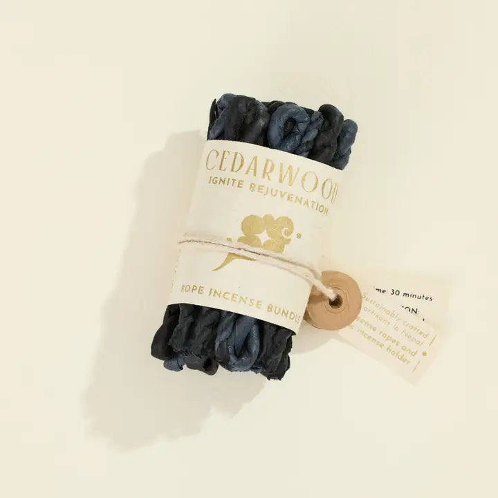 Cedarwood Rope Incense Bundle