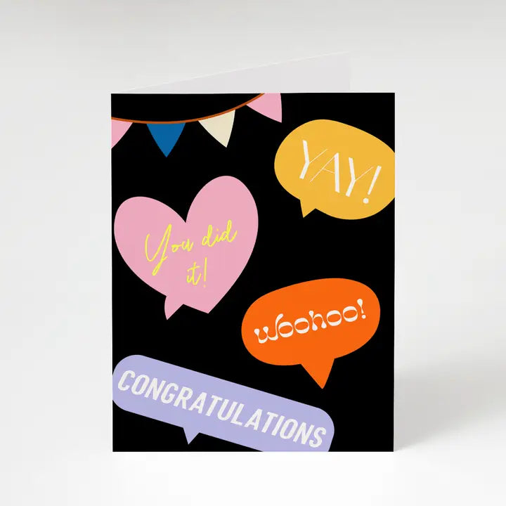 Woohoo Card – Geometry Garden & Floral Shop