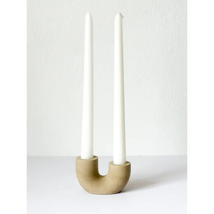 Dya Double Taper Candle Holder