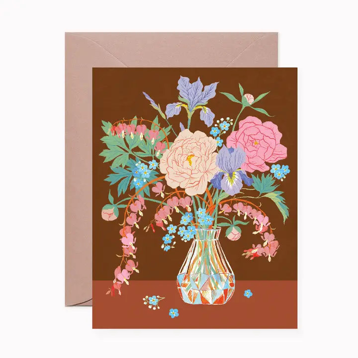 Glass Vase Card