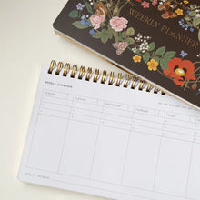 Load image into Gallery viewer, Wild Flowers Undated Weekly Planner
