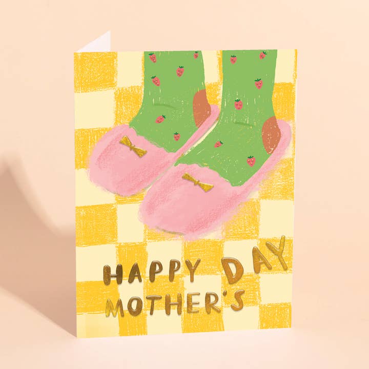 Cozy Feet Card – Geometry Garden & Floral Shop