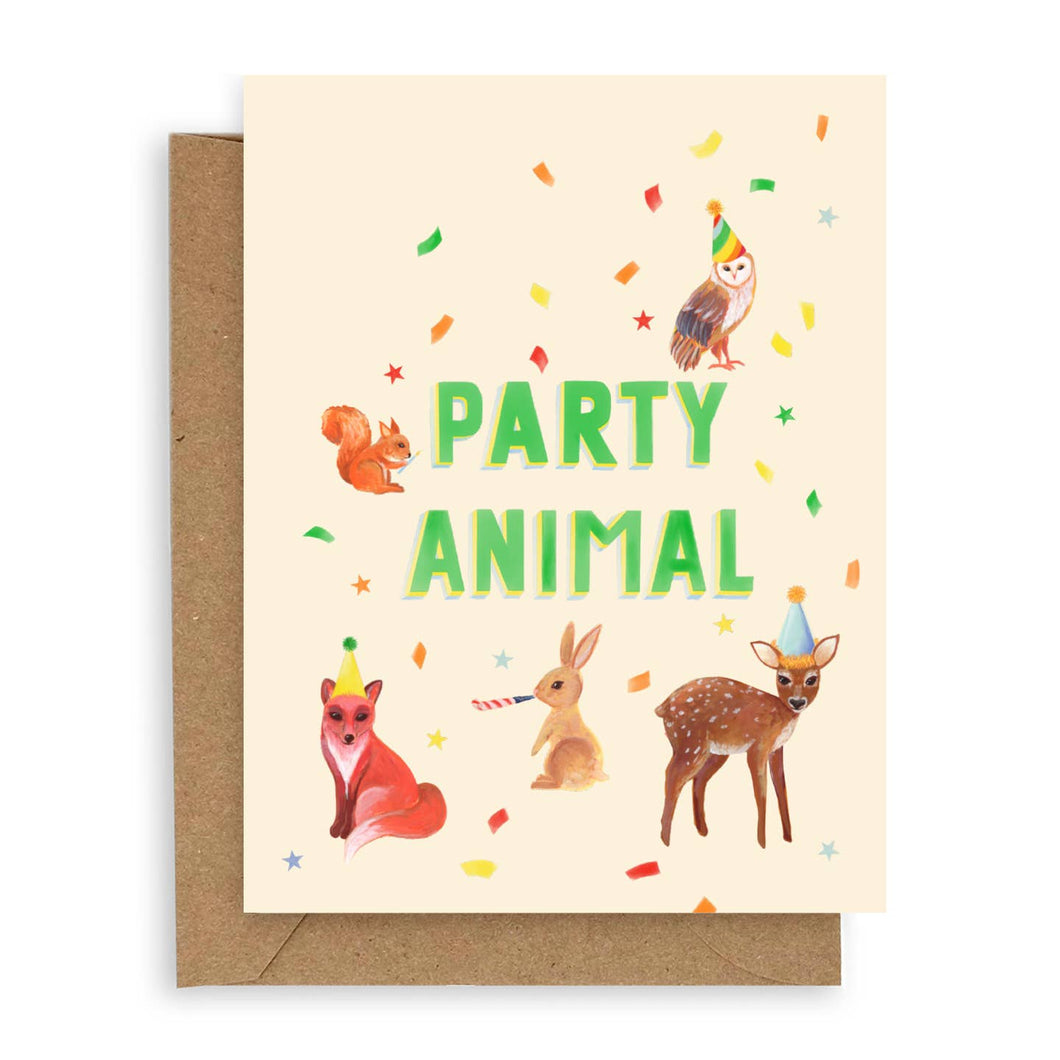 Party Animal Birthday Card