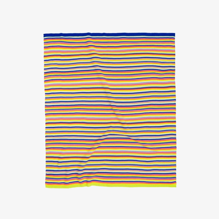 Circus Stripe Knit Throw