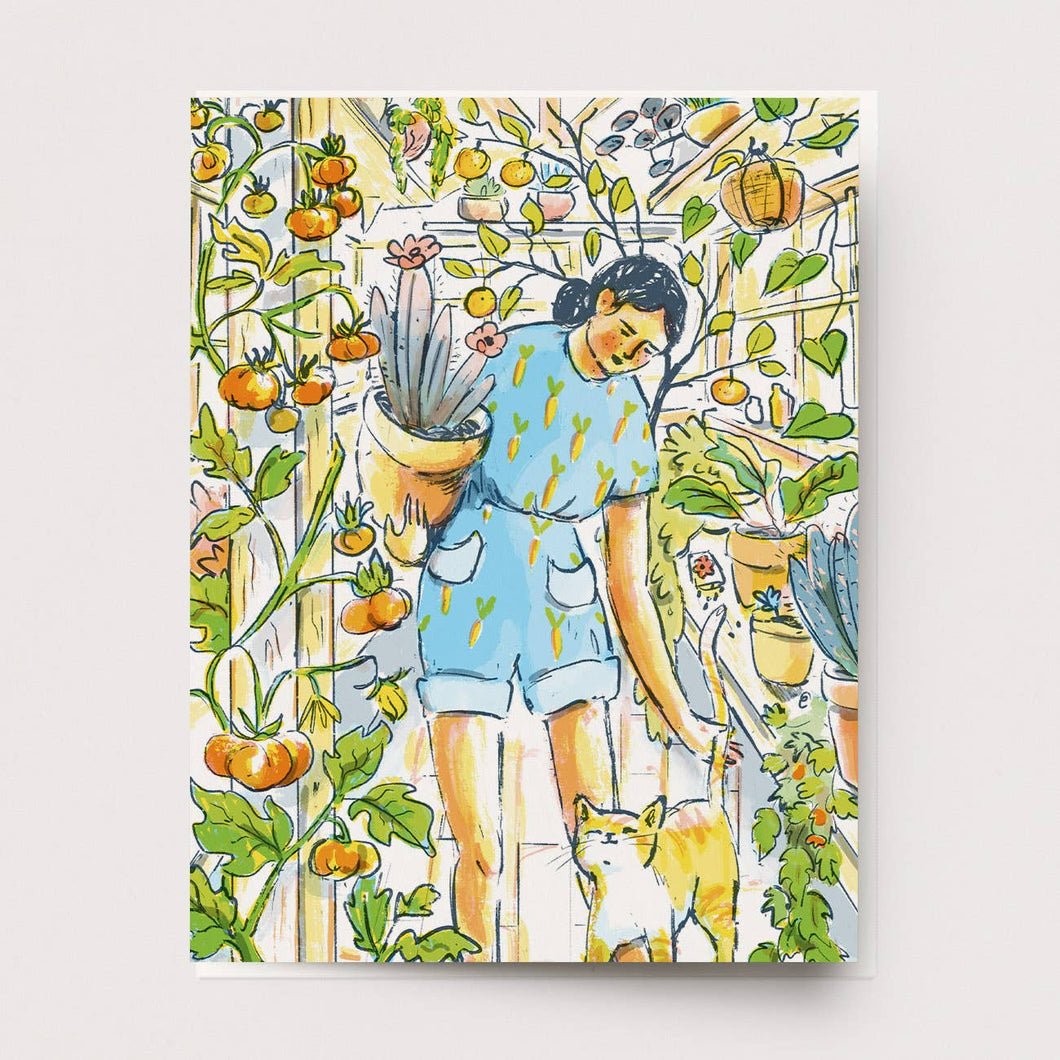 Greenhouse Day Card