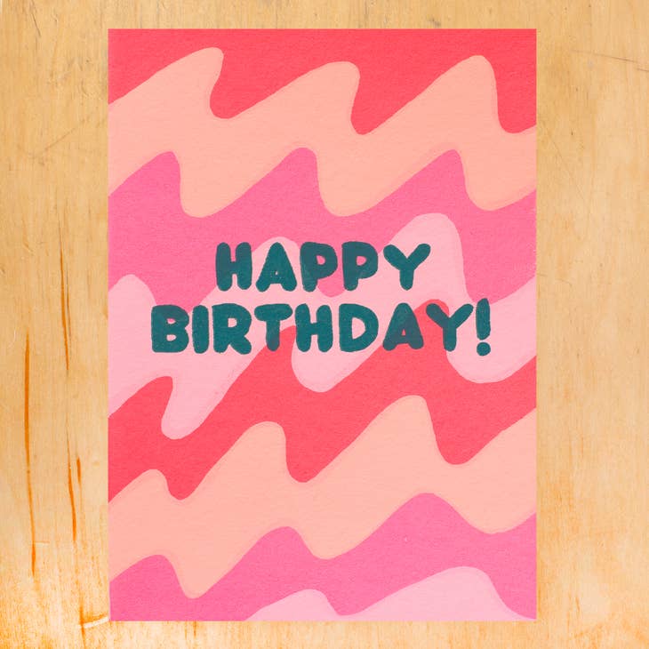 Birthday Waves Card