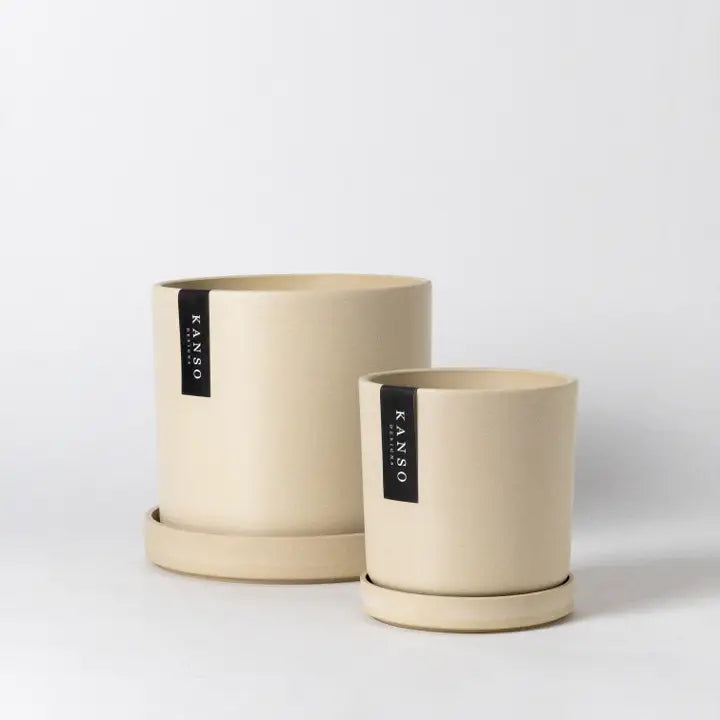 Signature Stone Planter + Saucer