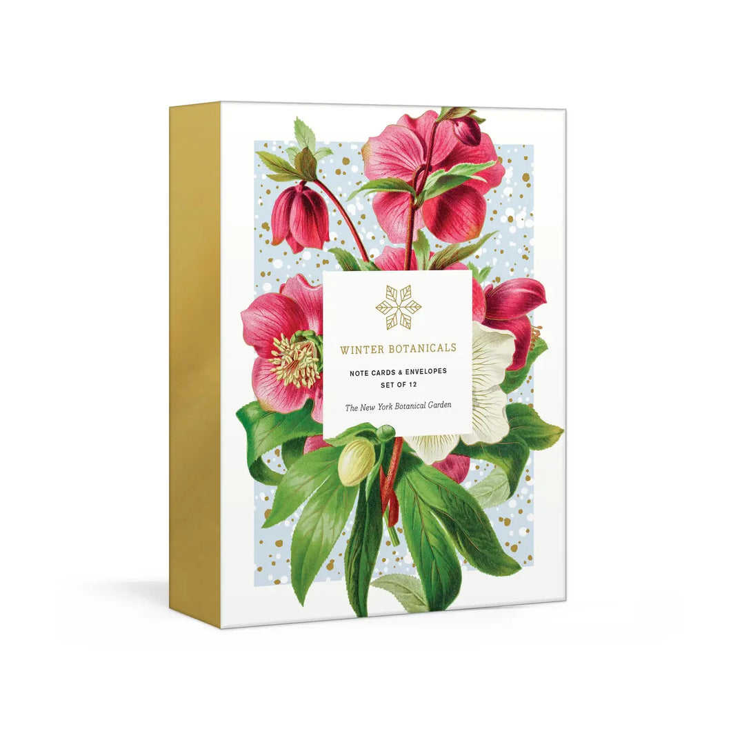 Winter Botanicals Note Cards