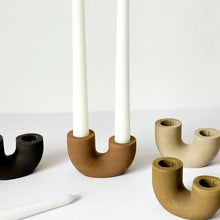 Load image into Gallery viewer, Dya Double Taper Candle Holder
