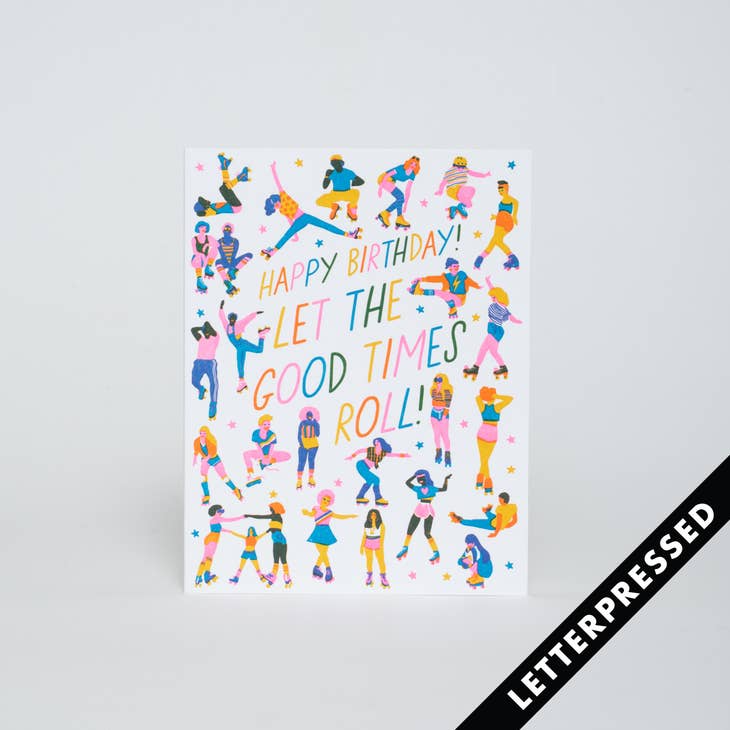 Roller Peeps Card