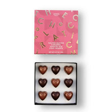 Load image into Gallery viewer, Salted Butter Caramel Chocolate Love Hearts
