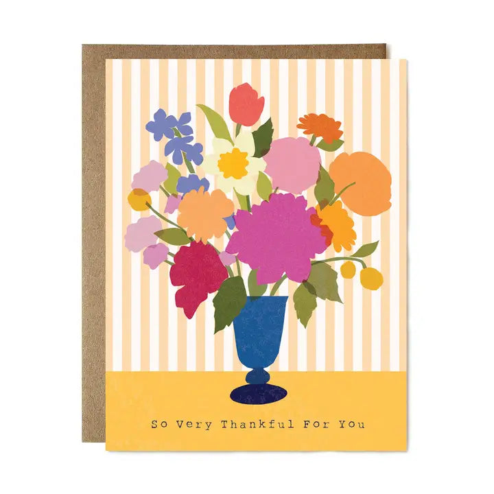 So Very Thankful For You Card