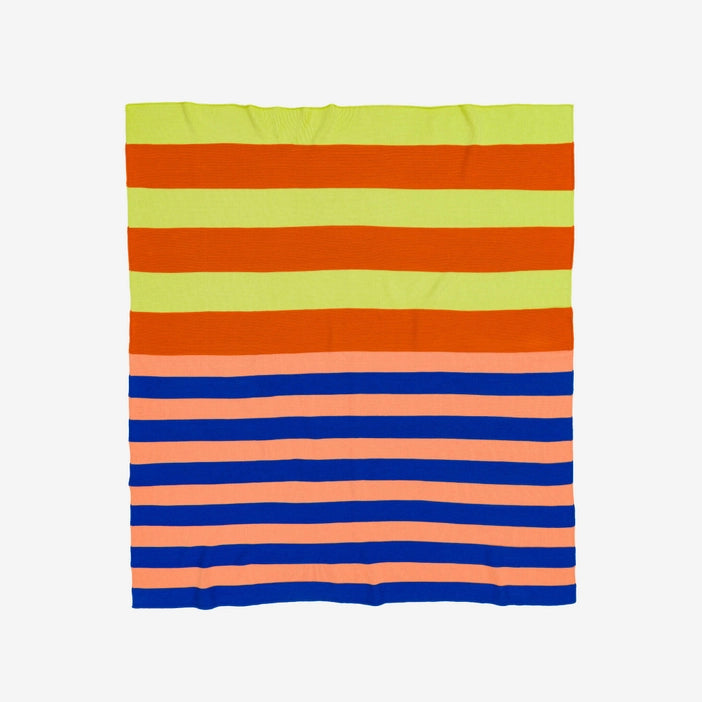 Super Stripe Knit Throw