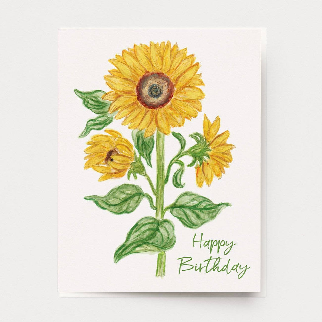 Sunflower Birthday Card