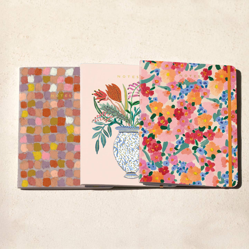 Market Flowers Notebook Set