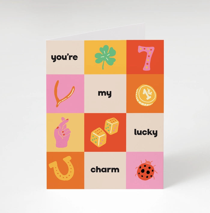 Lucky Charm Greeting Card