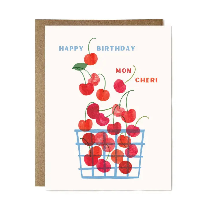 Birthday Cherries Card