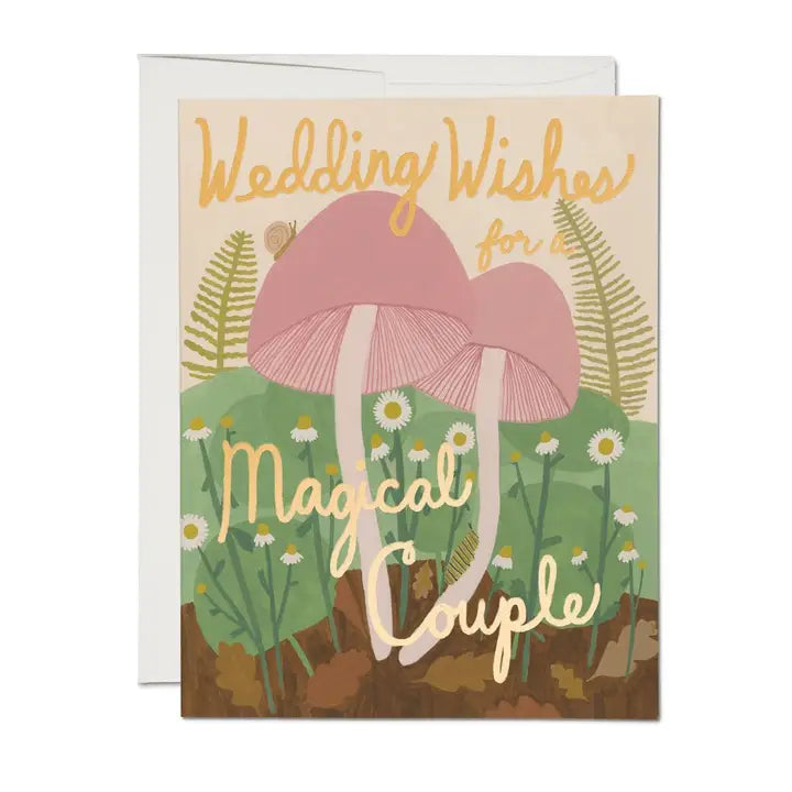 Magical Couple Wedding Greeting Card