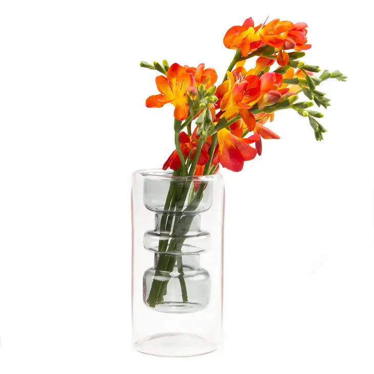 Cylinder Glass Bud Vase