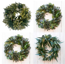 Load image into Gallery viewer, Mixed Eucalyptus Wreaths
