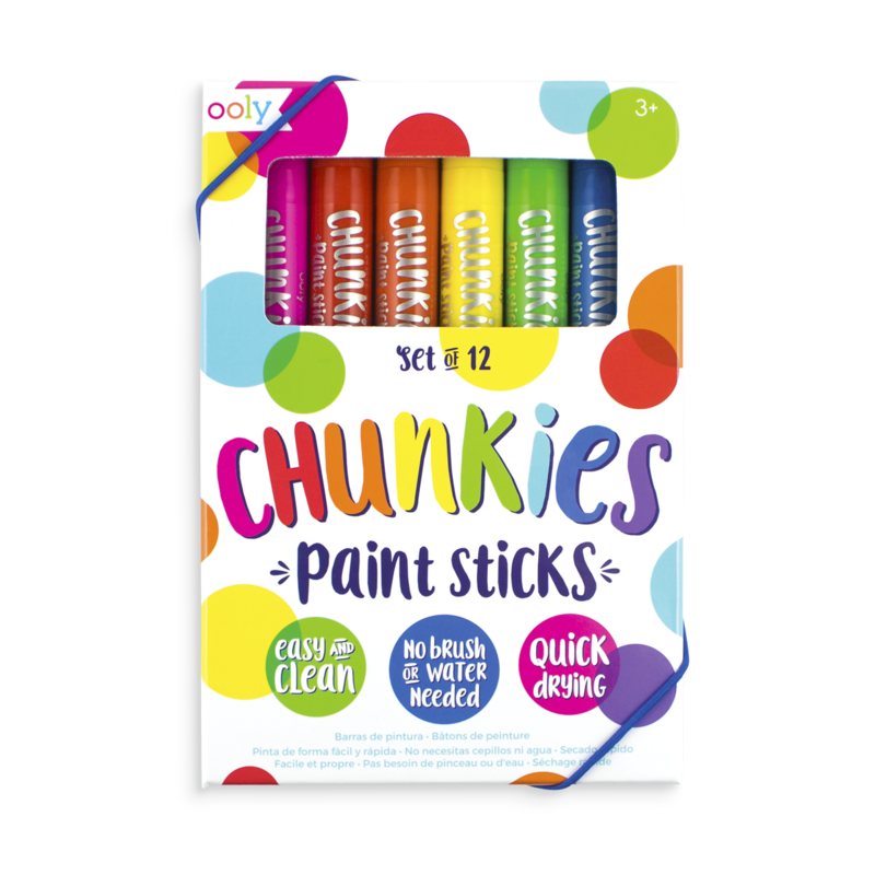 Chunkies Paint Sticks Set/12