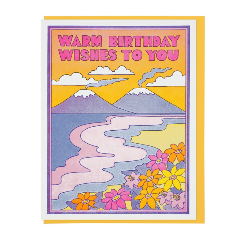 Warm Birthday Wishes To You Card