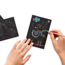 Load image into Gallery viewer, Scratch &amp; Scribble Mini Art Kits
