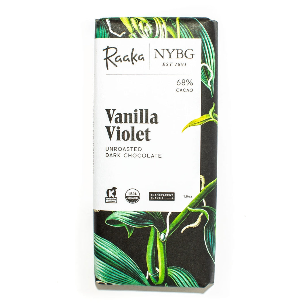Vanilla Violet Chocolate Bar