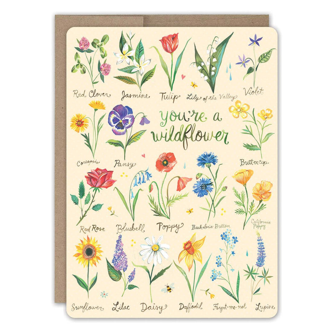 Wildflower Bday Card