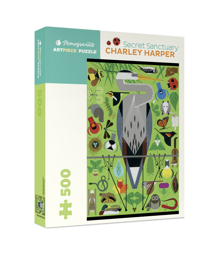 Charley Harper: Secret Sanctuary 500c Puzzle