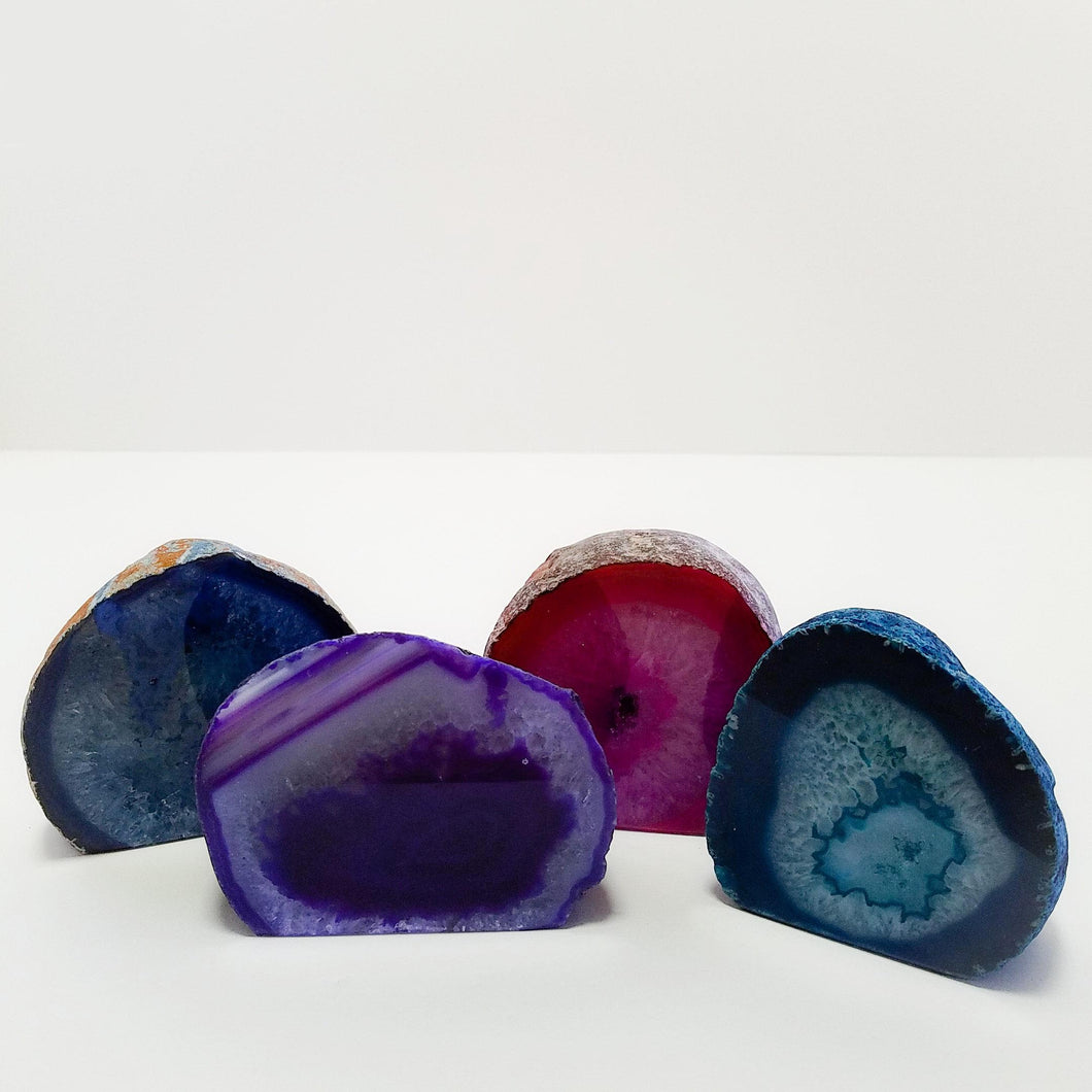 Agate Geode Cut Base