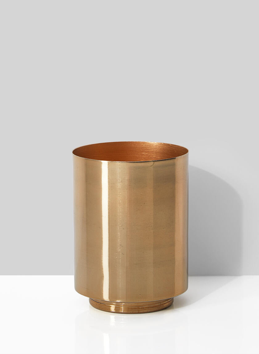 Gold Vase Footed
