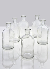 Load image into Gallery viewer, Clear Medicine Bottle Bud Vase
